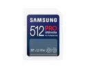 SD Card 512GB Samsung SDXC PRO Ultimate (CL10) Reader retail