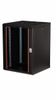 Equip 19" Netzwerkschrank Glastür  PM 600x600mm 16HE schwarz