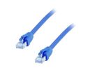 Equip Patchkabel Cat8.1     S/FTP 2xRJ45  0.50m    blau LSZH Polybeutel