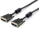 Equip DVI-D Kabel Dual Link        2560x1600 St/St  1.80m sw Polybeutel