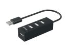 Equip 4-Port USB-A2.0-Hub->4xUSB-A 2.0               480Mbps