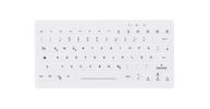 Contour ACTIVE KEY Mini Hygiene Tastatur Ultraflat weiß