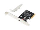 CONCEPTRONIC PCIe Card 1-Port 2x2 USB-C3.2            20Gbps