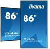 IIYAMA 217,4cm(85,6") LH8664UHS-B2AG 16:9  3xHDMI+2xUSB 4K (Speditionsversand)