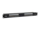 Equip 19" Patchpanel 16xRJ45 Cat6  FTP 1U     250MHz RAL9005