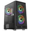 AeroCool Geh Midi Graphite black v3 MicroATX/ATX/MiniITX o.N