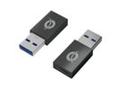 CONCEPTRONIC Adapter USB-A3.0->USB-C3.2 2Stk  10Gbs   OTG gr