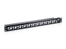 Equip 19" Patchpanel 24xKeystones  FTP 1U  LSA/110   RAL9005
