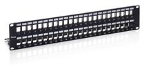 Equip 19" Patchpanel 48xKeystones  FTP 2U  LSA/110   RAL9005