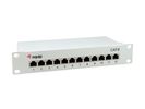 Equip 10" Patchpanel 12xRJ45 Cat6  FTP 1U     250MHz RAL7035