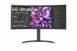 LG 34" 34WQ75X-B UltraWide Curved QHD HDMI USB DP IPS 21:9 b