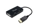 Equip DisplayPort naar VGA / HDMI / DVI adapter