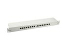 Equip 19" Patchpanel 16xRJ45 Cat5e FTP 1U    1000MHz RAL7035