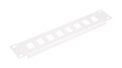 Equip 10" Patchpanel 8xRJ45 Keystone Jacks (leer) 1U    grau