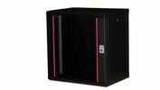 Equip 19" Netzwerkschrank Glastür  PM 600x450mm 12HE schwarz