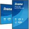 IIYAMA 189.3cm(75") LH7575UHS-B2AG 16:9 3xHDMI+DP+2xUSB (Speditionsversand)