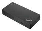 Lenovo ThinkPad Universal USB-C Dock Bedraad USB 3.2 Gen 1 (3.1 Gen 1) Type-C Zwart