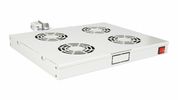 Equip 19" Lüfter für Serverschränke/4xLüfter     1U  RAL7035
