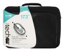 techair Tasche+Maus Classic Essential 16-17.3" 1F 1T schwarz