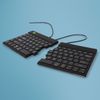 R-Go Tastatur Split   Break US-Layout     verkabelt  schwarz