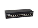 Equip Patchpanel 12xRJ45 Cat6a Desktop        500MHz RAL9005