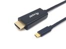 Equip Adapter USB-C->HDMI1.4        St/St 4K/ 30Hz 1.00m PVC