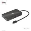 Club3D USB-C 7in1-HUB >2xDP/2xUSB/2xUSB-C/LAN 4K60Hz  PD100W retail