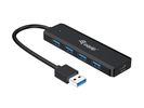 Equip 4-Port USB-A3.2-Hub->4xUSB-A 3.2 +USB-C Adapter  5Gbps