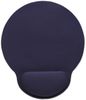 MANHATTAN Mauspad Schaumstoff mit Handballenauflage blau