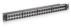 Equip 19" Patchpanel 48xKeystones  UTP 1U  LSA/110   RAL9005
