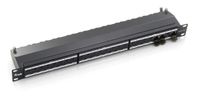 Equip 19" Patchpanel 24xRJ45 Cat6a FTP 1U     500MHz RAL9005