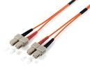 Equip Patchkabel SC->SC 10.00m Singlemode Duplex OS2    gelb Polybeutel