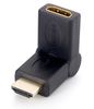 Equip HDMI Knickadapter  1920x1080/60Hz St/Bu  180°  schwarz Polybeutel