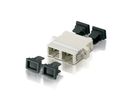 Equip LWL-Koppler SC->UPC Multimode  Duplex OM4        beige
