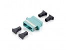 Equip LWL-Koppler SC->APC Multimode  Duplex OM3  12Stk  blau
