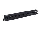Equip 19" Kabelmanagement RW abnehm. ABS         1U  RAL9005