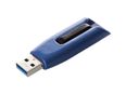 USB-Stick 128GB Verbatim 3.2 V3 Max Black/blue retail