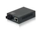 LevelOne FVT-2201 netwerk media converter 100 Mbit/s 1310 nm Single-mode Zwart