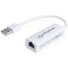 MANHATTAN USB Adapter USB 2.0 -> RJ45 Fast Ethernet    weiß