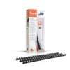 Peach Binderücken     schwarz   10mm  100er-Pack