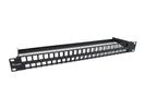 Equip 19" Patchpanel 48xKeystones  UTP 1U  LSA/110   RAL9005