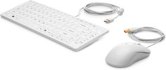HP Tastatur Healthcare - Tastatur-und-Maus-Set - Deutsch