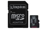 SD MicroSD Card  64GB Kingston SDHC     (Class10) w.A retail