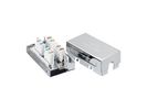 Equip Anschlussdose Cat5e geschirmt         22-26AWG T568A/B Polybeutel