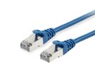 Equip Patchkabel Cat6       S/FTP 2xRJ45  1.00m    blau LSZH Polybeutel