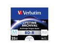 M-DISC Verbatim BD-R 25GB 4x Inkjet Printable Jewel Case