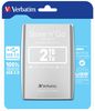 Verbatim 8.9cm (2.5")   2TB USB 3.0 Store'n Go Silver retail