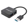 MANHATTAN USB-HUB  4-Port USB 3.0 schwarz