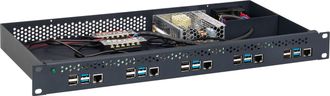 Rackmount.IT Kit for Raspberry Pi4 with P/S for max. 5 units