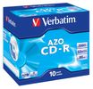 CD-R  Verbatim 700MB 10pcs Pack 52x JewelCase crystal retail